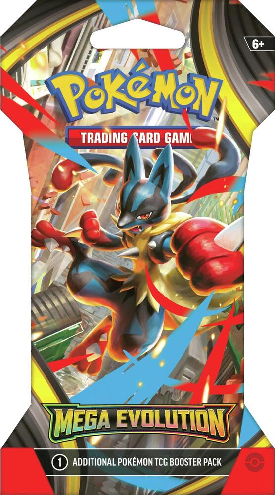 Mega evolutions - 1 sleeved booster pack