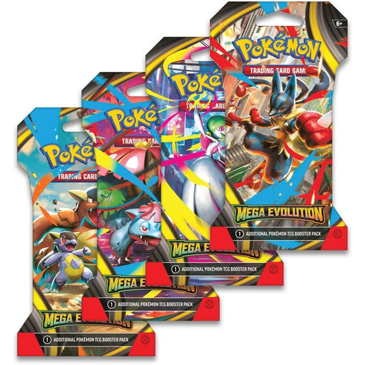 Mega evolutions - 1 sleeved booster pack
