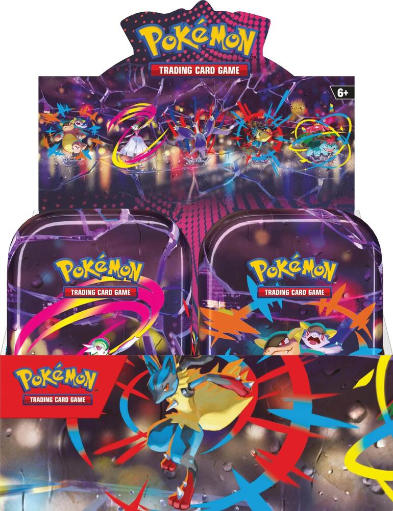 Mega Evolution TIN box Español